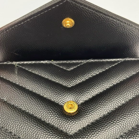 YSL Monogram Small Leather Wallet - Picture 5 of 5